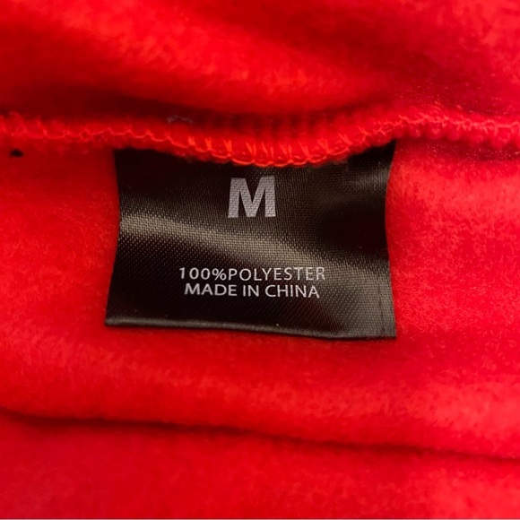 Switch Remarkable Red Drip Too Hard Velvet Sweatshirt Size Medium Pitbulls - Picture 6 of 12